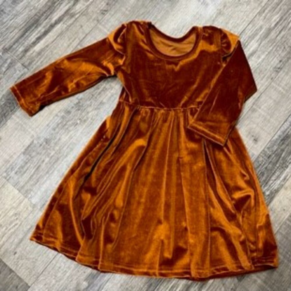 Girls Velvet Dresses